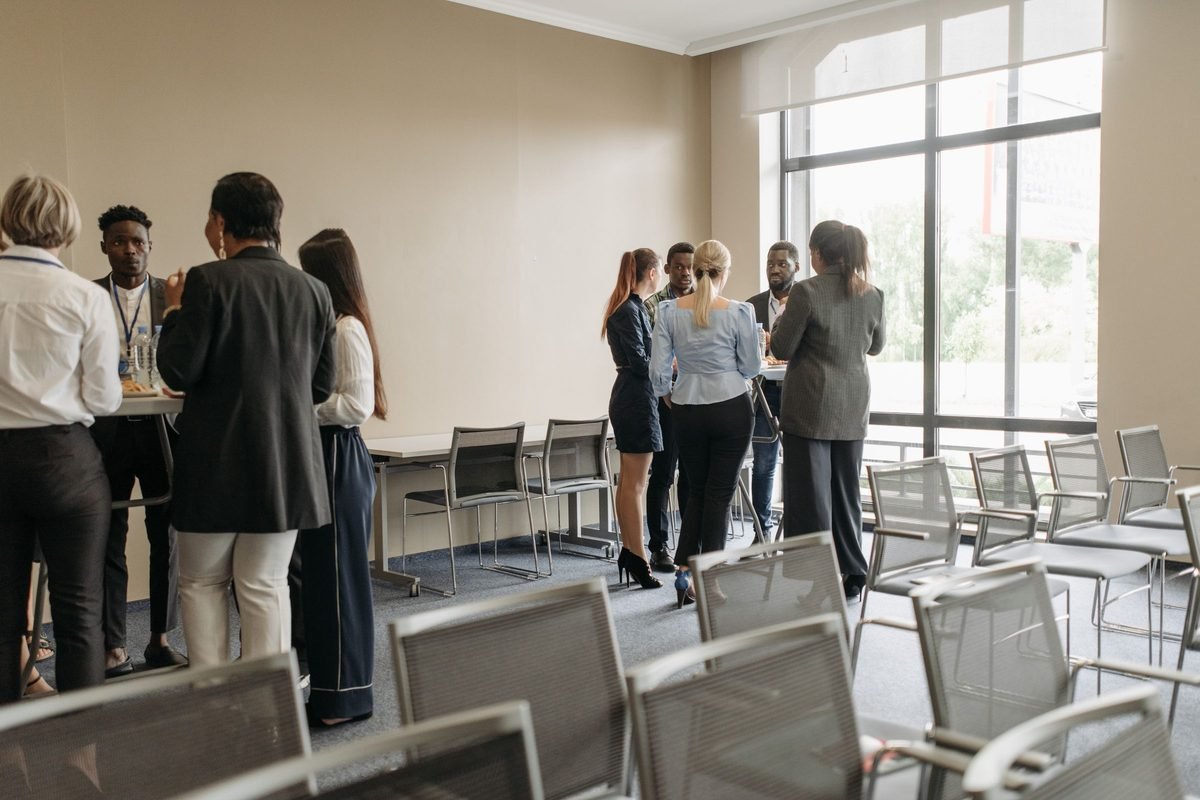 Rencontre et échanges entre membres d'un réseau